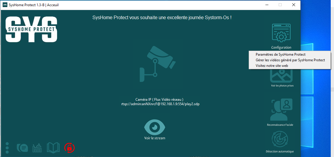 Capture SysHome Protect 4