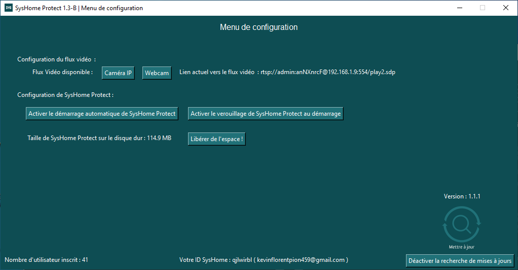 Capture SysHome Protect 6